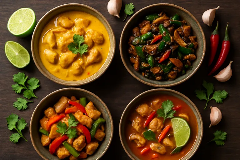 Authentieke thaise kipgerechten die je thuis maakt