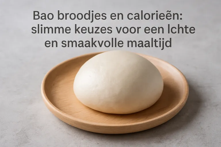 Bao broodjes en calorieën: slimme keuzes voor een lichte en smaakvolle maaltijd