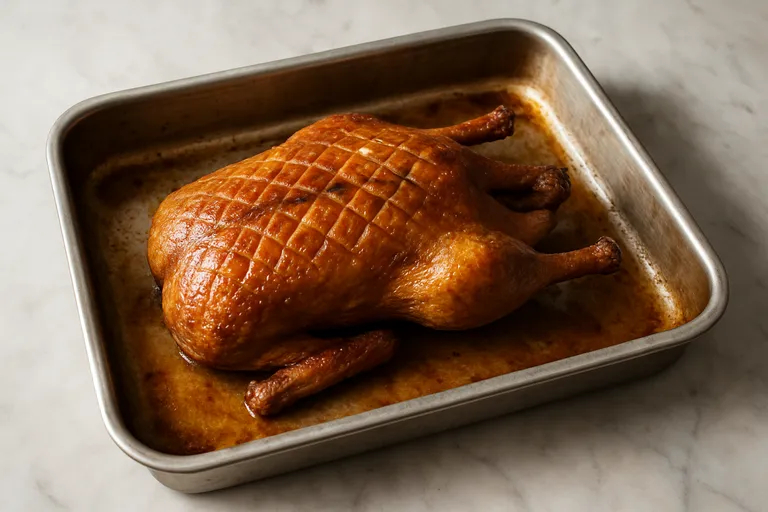 Basisrecept: hele eend in de oven