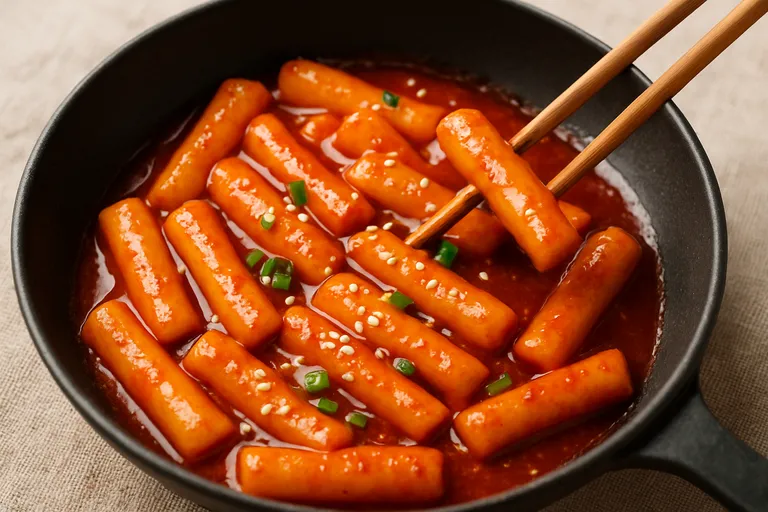 Hoe maak je tteokbokki (topokki): stap-voor-stap