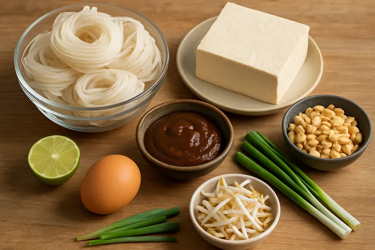 Ingrediënten en keuzes voor de beste pad thai tamarinde