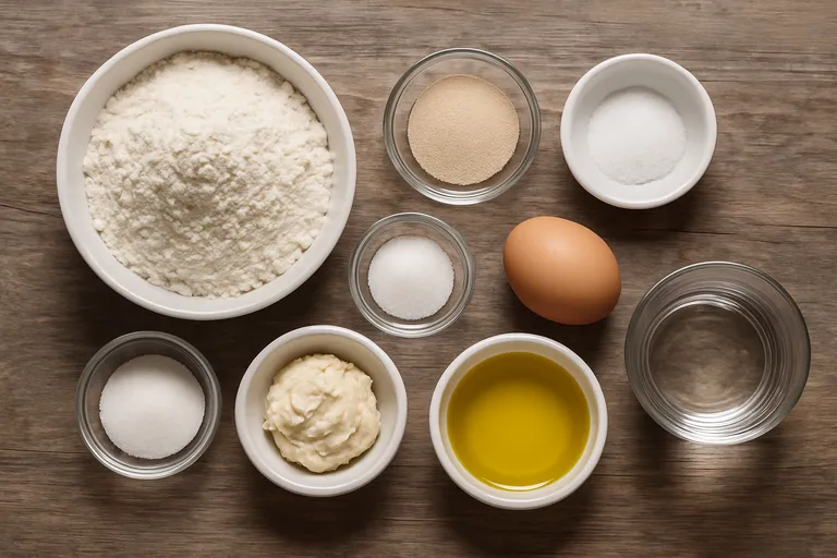 Ingrediënten en vervangers voor naanbrood zonder yoghurt