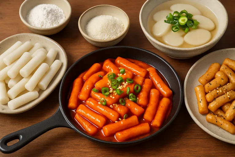 Koreaanse rice cakes maken: chewy rijststicks, pittige tteokbokki en meer
