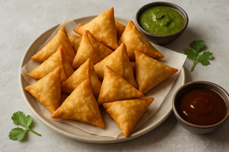 Mini samosa’s die knisperen: snelle smaakbommetjes voor borrel, lunch en trek