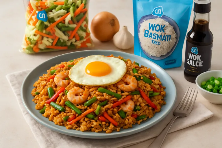 Nasi goreng recept: snel gemaakt met ingrediënten van Albert heijn