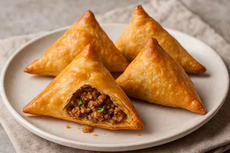 Samosa met bladerdeeg en gehakt: wat je gaat maken