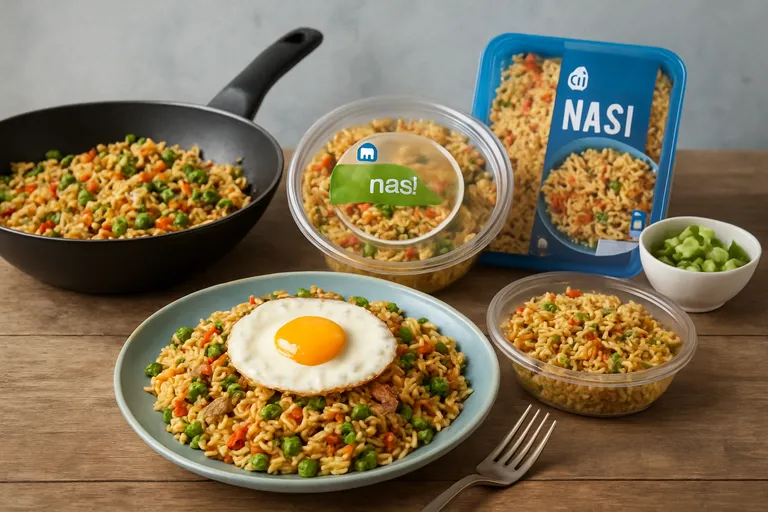 Snel en smaakvol aan tafel met nasi van Albert heijn, kant-en-klaar of zelf gewokt