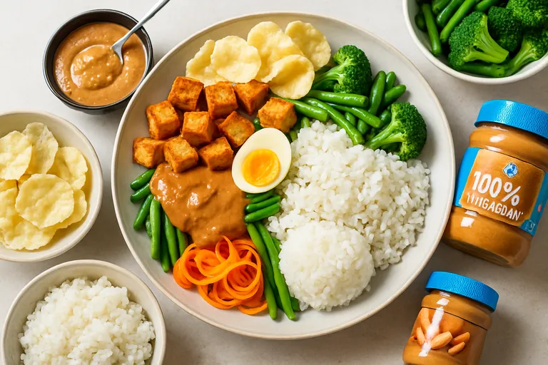 Snel en smaakvol gado gado zoals bij de toko met ingrediënten van Albert heijn