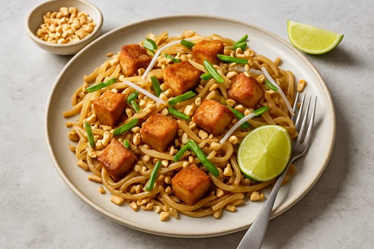 Stap-voor-stap vega pad thai maken