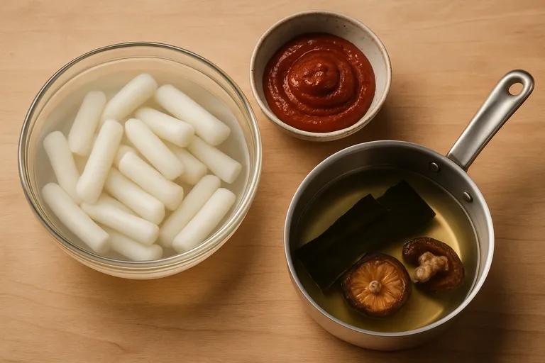 Tteokbokki maken: stap-voor-stap