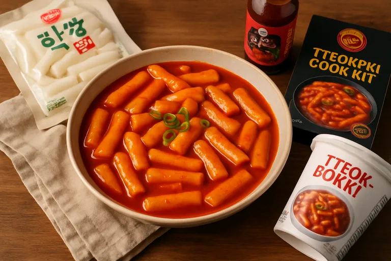 Tteokbokki met oriëntaalse pit: koreaanse rijstcakes vol umami