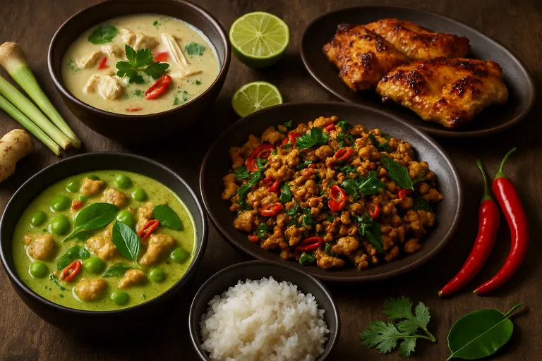 Van romige curry tot pittige wok: authentieke thaise kipgerechten voor smaakvolle avonden thuis