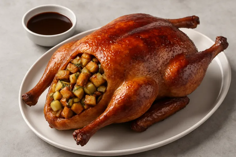 Variaties: gevulde eend en glazuren