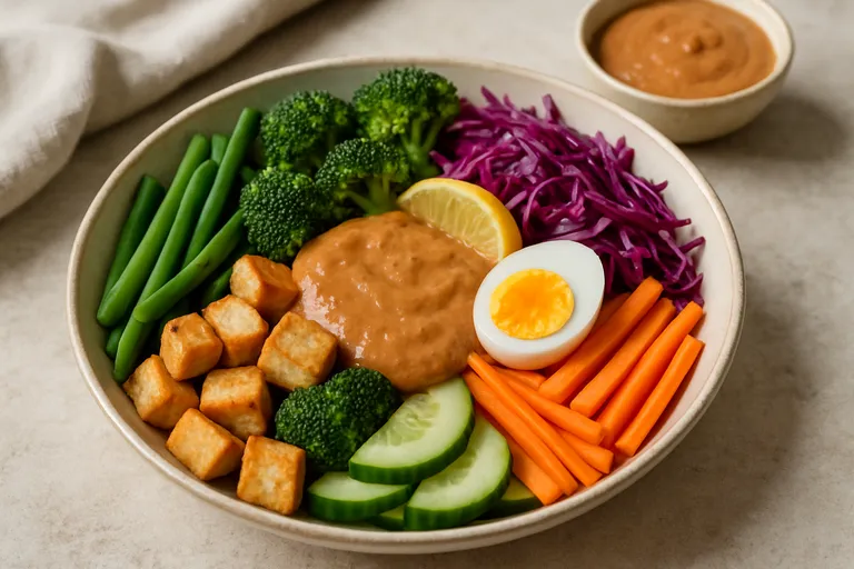 Wat is een gado gado bowl