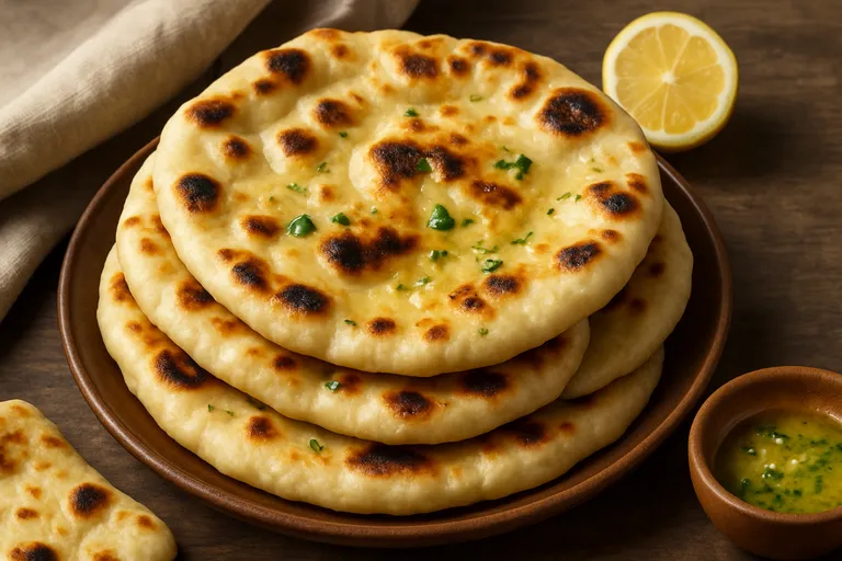 Zacht en luchtig naanbrood zonder yoghurt maak je gewoon thuis