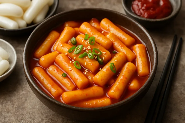 Zelf oriental tteokbokki maken